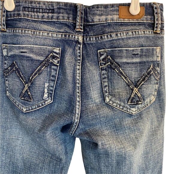 Vigoss Denim Jean Shorts Sz 9 - Picture 3 of 9